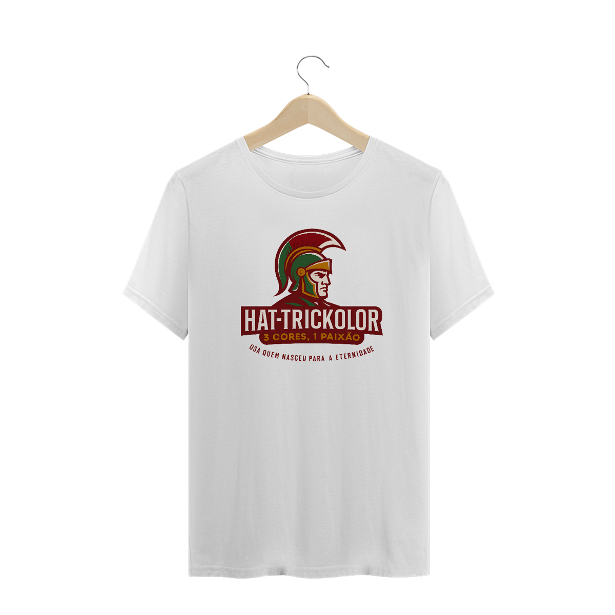 Nome do produto: Camisa Plus Size Unissex Hat-Trickolor | Fluminense 