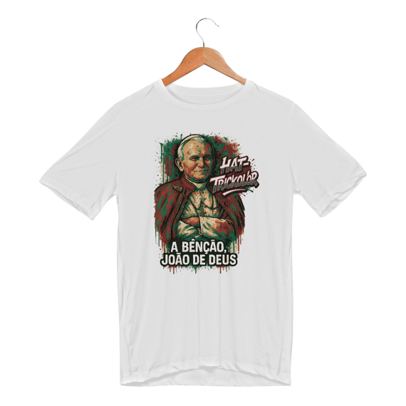 Camisa Dry Fit Unissex João de Deus Hat-Trickolor | Fluminense 