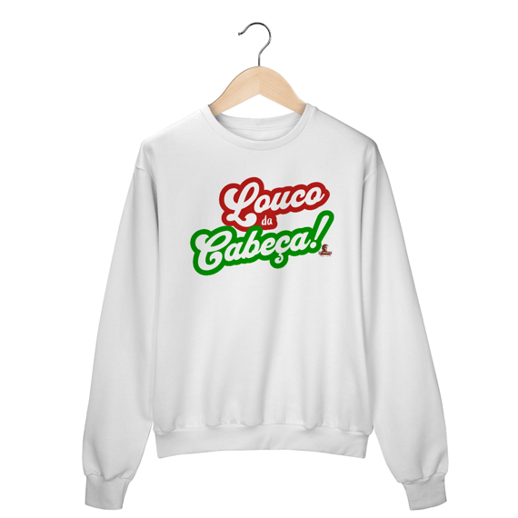 Moletom Unissex Louco da Cabeça Hat-Trickolor | Fluminense 