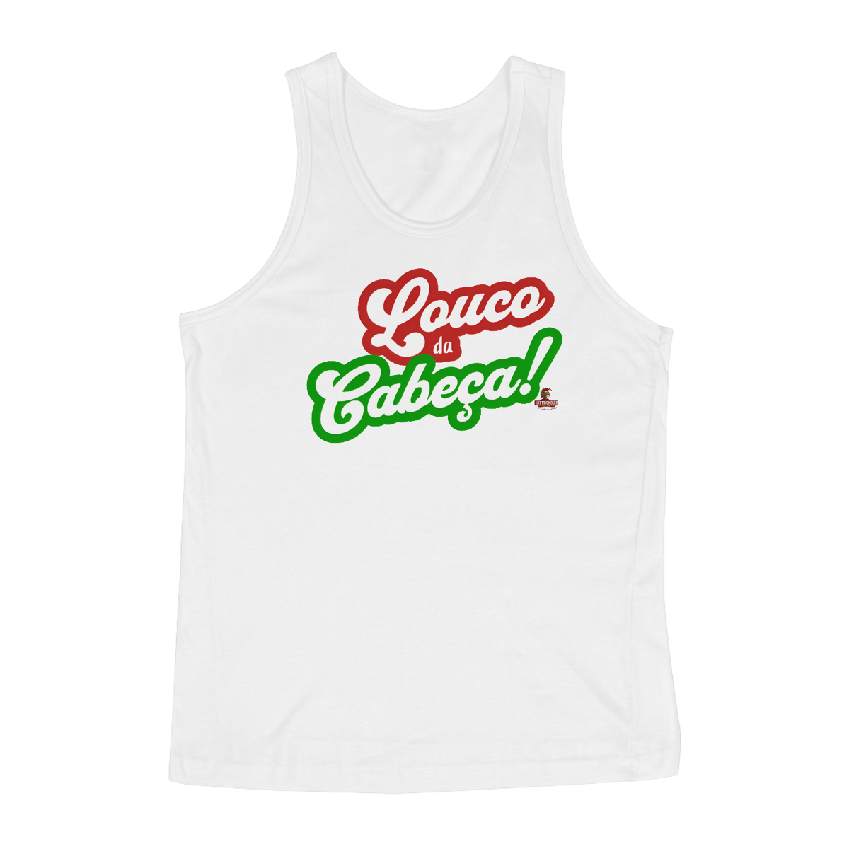 Nome do produto: Regata Masculina Louco da Cabeça Hat-Trickolor | Fluminense 