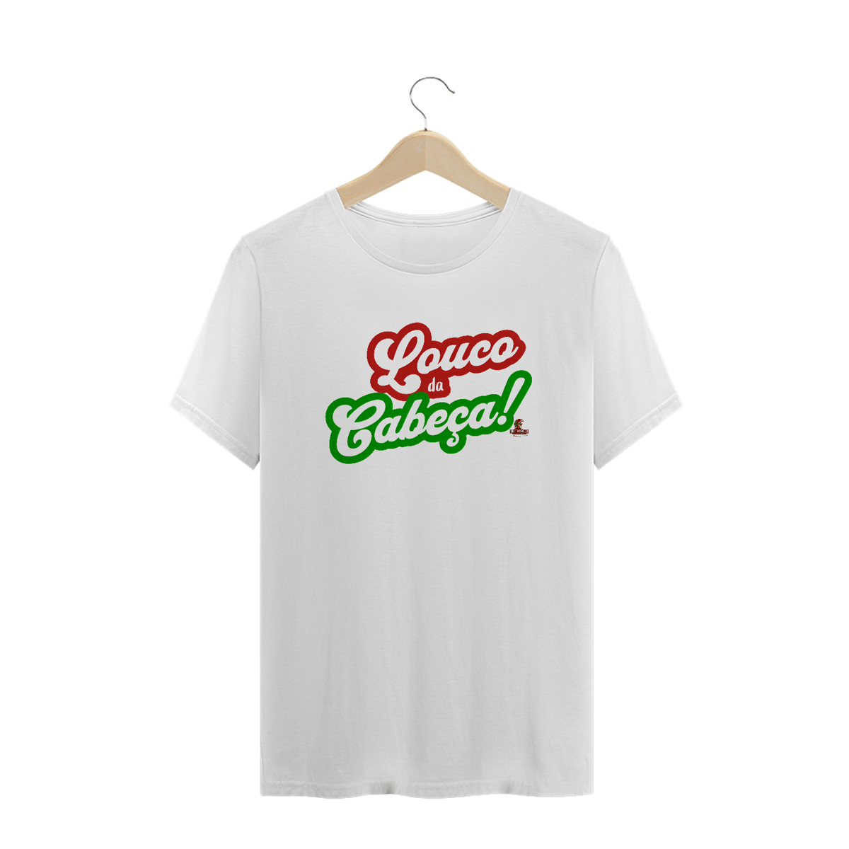 Nome do produto: Camisa Plus Size Unissex Louco da Cabeça Hat-Trickolor | Fluminense 