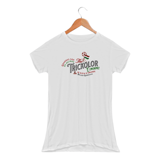 Camisa Dry Fit Baby Long Feminina The Trickolor É Enorme Hat-Trickolor | Fluminense 