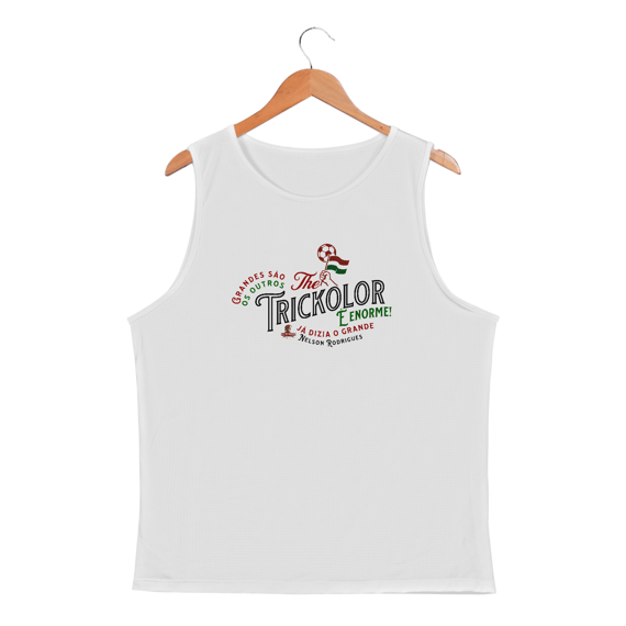 Regata Dry Fit Masculina The Trickolor É Enorme Hat-Trickolor | Fluminense 