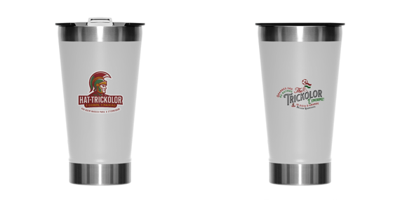 Copo Térmico 473ml The Trickolor É Enorme Hat-Trickolor | Fluminense 