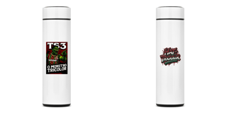 Garrafa Térmica 400ml TS3 O Monstro Hat-Trickolor | Fluminense