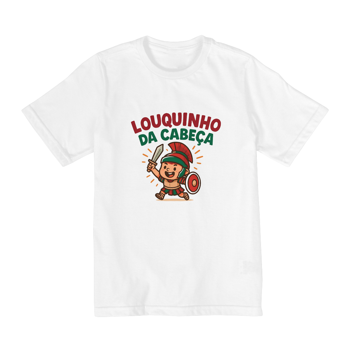 Nome do produto: Camisa Infantil Unissex Louquinho da Cabeça Hat-Trickolor | Fluminense