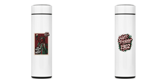 Garrafa Térmica 400ml From Laranjeiras To The World Hat-Trickolor | Fluminense