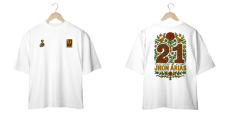 Nome do produto Camisa Oversized Unissex Kahlo Style Pelé Colombiano 2 Hat-Trickolor Fluminense 