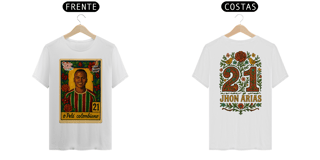 Nome do produto Camisa Unissex Pelé Colombiano Kahlo Style Hat-Trickolor | Fluminense