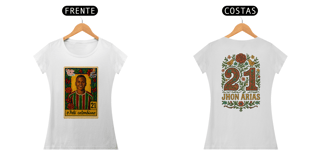 Nome do produto Camisa Baby Long Pelé Colombiano Kahlo Style Hat-Trickolor | Fluminense