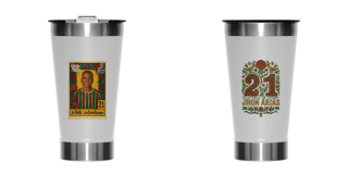 Copo Térmico 473ml Pelé Colombiano Kahlo Style Hat-Trickolor | Fluminense