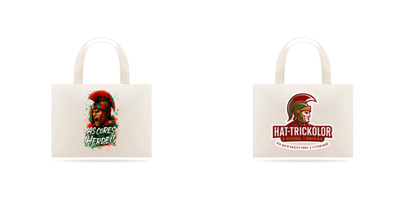 Ecobag As Cores que Herdei Guerreira Hat-Trickolor | Fluminense