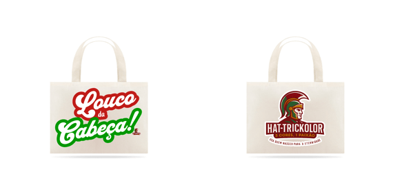 Ecobag Louco da Cabeça Hat-Trickolor | Fluminense 