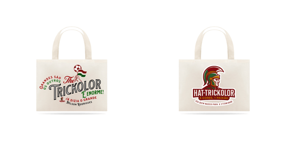 Ecobag The Trickolor É Enorme Hat-Trickolor | Fluminense 