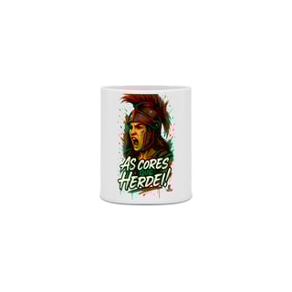 Nome do produto Caneca 323ml As Cores Que Herdei Guerreira Hat-Trickolor | Fluminense