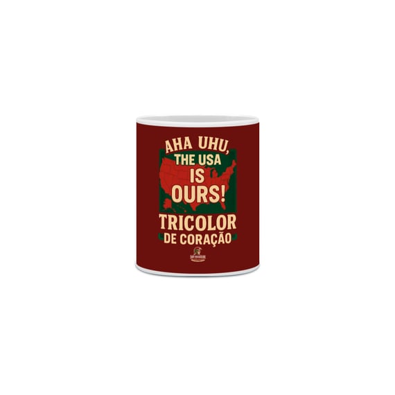 Caneca 323ml The USA Is Ours Hat-Trickolor | Fluminense