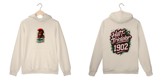 Nome do produto Moletom Unissex As Cores que Herdei Guerreiro Hat-Trickolor | Fluminense