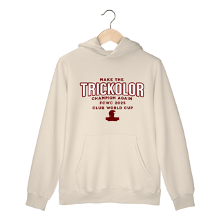 Nome do produto Moletom Canguru Make The Trickolor Champion Again Hat-Trickolor | Fluminense