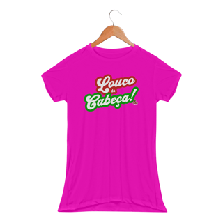 Nome do produto Camisa Dry Fit Baby Long Fminina Louco da Cabeça Hat-Trickolor | Fluminense 