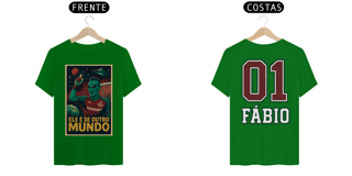 Nome do produto Camisa Unissex Fábio De Outro Mundo Hat-Trickolor | Fluminense