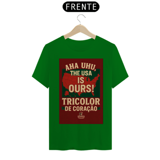 Nome do produto Camisa Unissex The USA Is Ours Hat-Trickolor | Fluminense