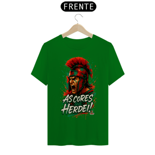 Nome do produto Camisa Unissex As Cores que Herdei Guerreiro Hat-Trickolor | Fluminense