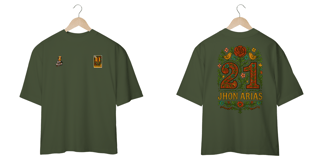 Nome do produto Camisa Oversized Unissex Kahlo Style Pelé Colombiano 2 Hat-Trickolor Fluminense 