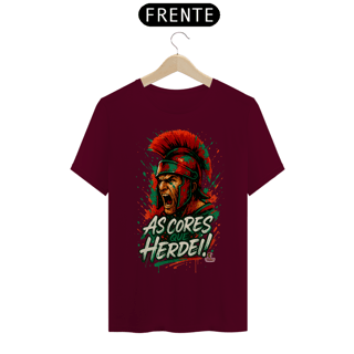 Nome do produto Camisa Unissex As Cores que Herdei Guerreiro Hat-Trickolor | Fluminense