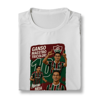 Nome do produto Camisa Dry Fit Unissex Ganso Hat-Trickolor Fluminense