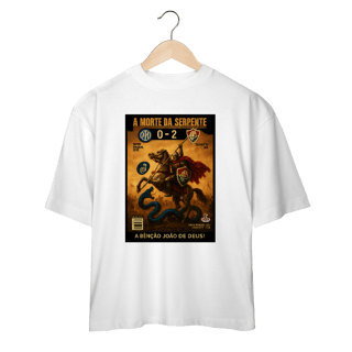 Nome do produto Camisa Oversized Unissex A Morte da Serpente Hat-Trickolor Fluminense