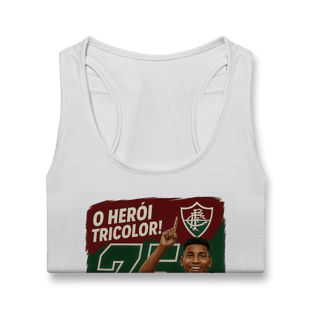 Nome do produto Regata Dry Fit Feminina Hércules Hat-Trickolor Fluminense