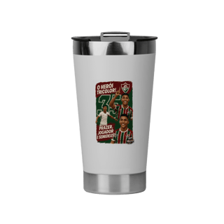 Copo 473ml Hércules Hat-Trickolor Fluminense