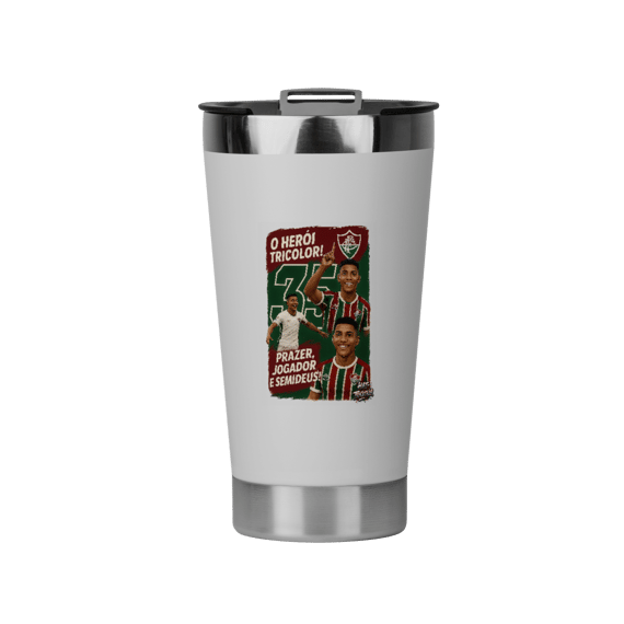 Copo 473ml Hércules Hat-Trickolor Fluminense