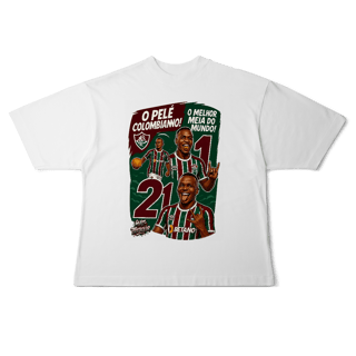 Nome do produto Camisa Oversized Unissex Árias Hat-Trickolor Fluminense