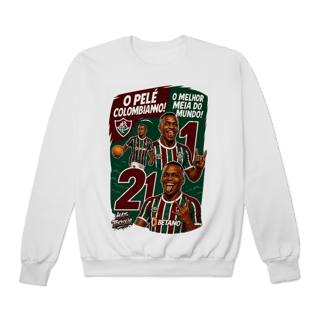 Nome do produto Moletom Unissex Árias Hat-Trickolor Fluminense