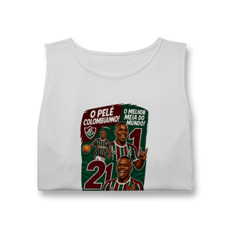 Nome do produto Regata Dry Fit Masculina Árias Hat-Trickolor Fluminense