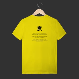 Nome do produto Camiseta T-Shirt - 武 (Bu)