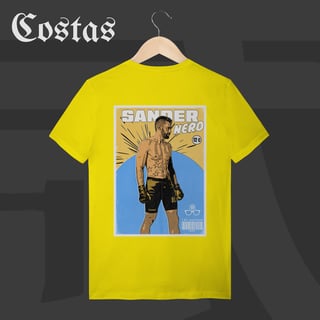 Nome do produto Camiseta T-Shirt - Sander Nerd | Arte nas costas