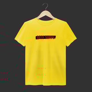Nome do produto Camiseta Estonada - Arte suave faixa preta