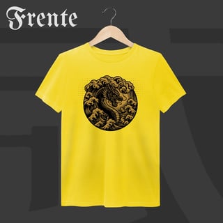 Nome do produto Camiseta Estonada - Sea Dragon | Arte no peito