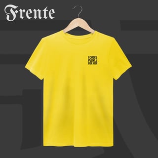 Nome do produto Camiseta Estonada - I choke people for fun | Arte no peito
