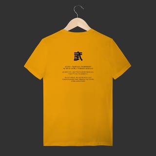 Nome do produto Camiseta T-Shirt - 武 (Bu)