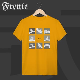 Nome do produto Camiseta T-Shirt - Mão de vaca | Arte no peito