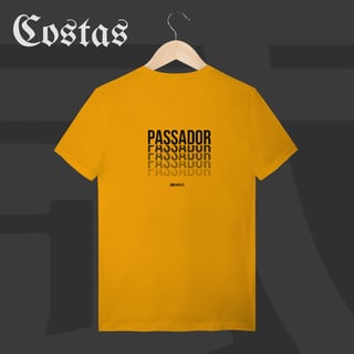 Nome do produto Camiseta T-Shirt - Passador | Arte nas costas