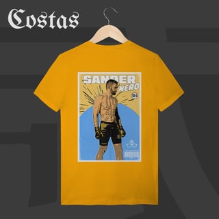 Nome do produto Camiseta T-Shirt - Sander Nerd | Arte nas costas