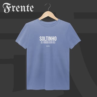 Nome do produto Camiseta Estonada - Soltinho | Arte no peito