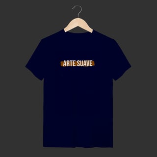 Nome do produto Camiseta T-Shirt - Arte suave faixa marrom