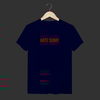 Nome do produto Camiseta T-Shirt - Arte suave faixa preta