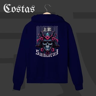 Nome do produto Moletom Zíper - Death Blossom | Arte nas costas