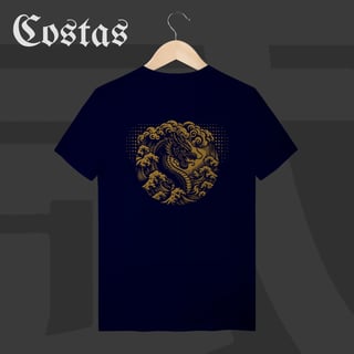 Nome do produto Camiseta T-Shirt - Sea Dragon | Arte nas costas